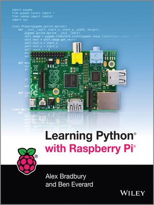 cover image of Learning Python with Raspberry Pi